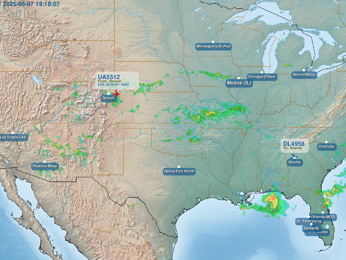 flight map