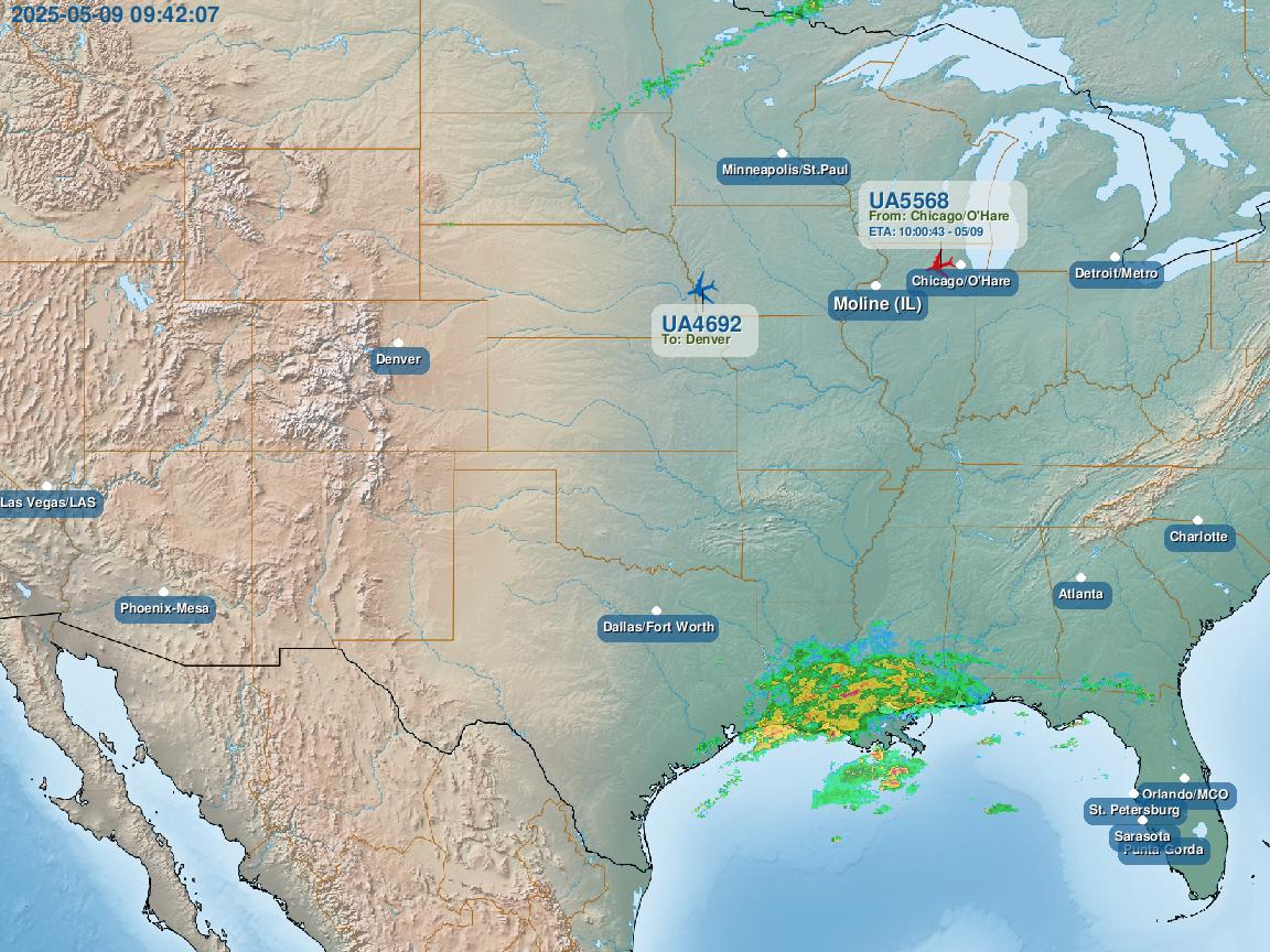 flight map
