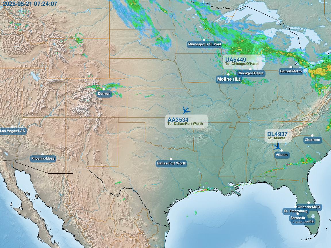 flight map