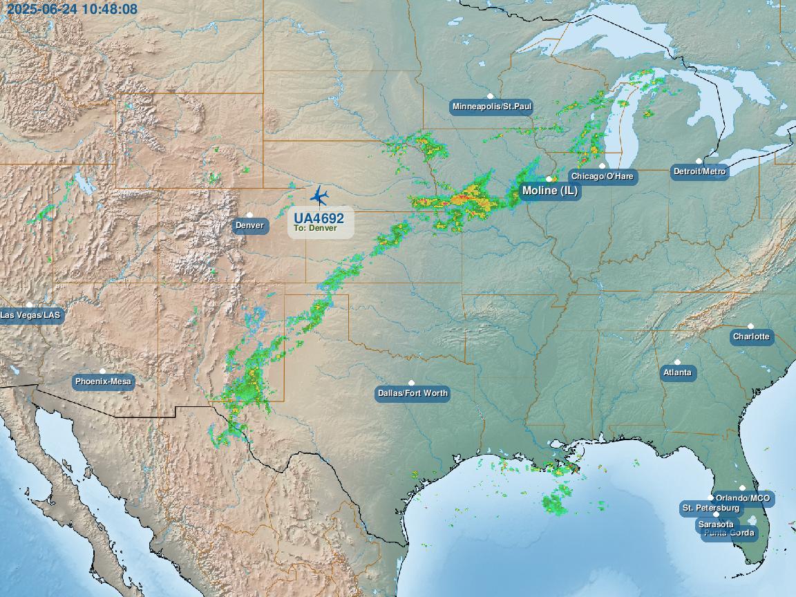 flight map