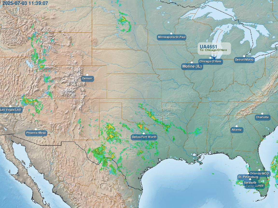 flight map