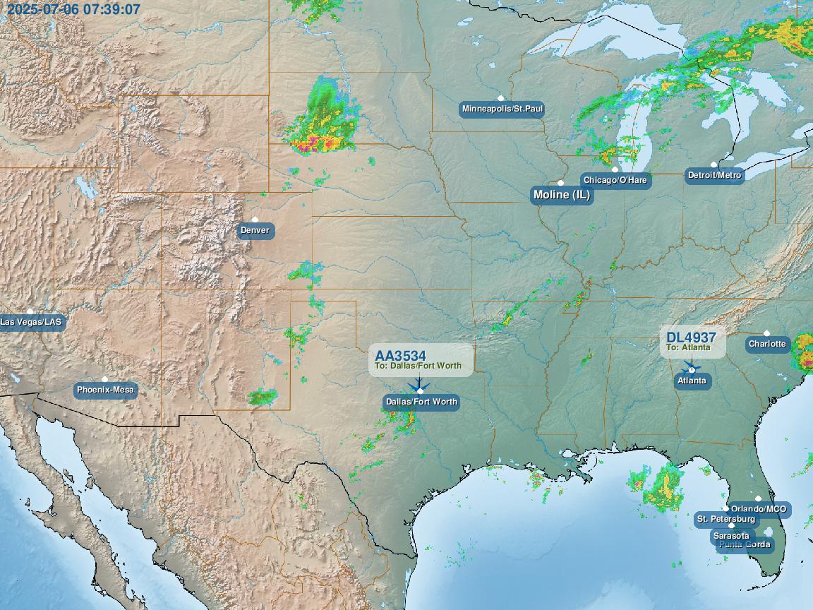 flight map