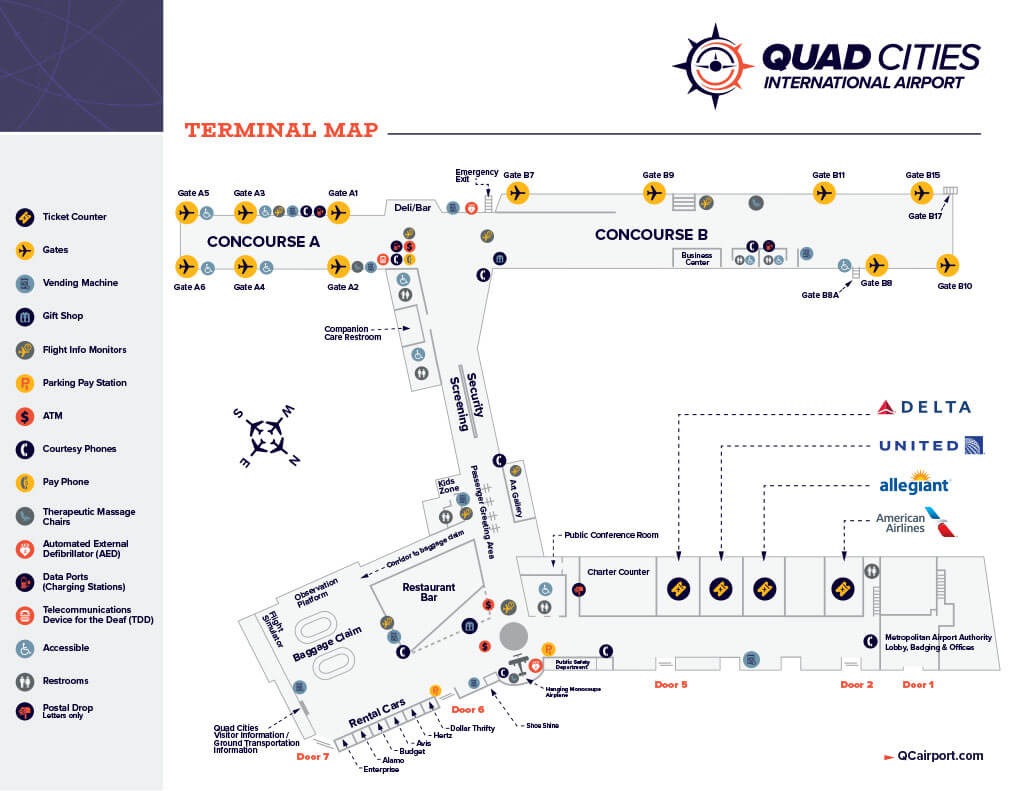 terminal map